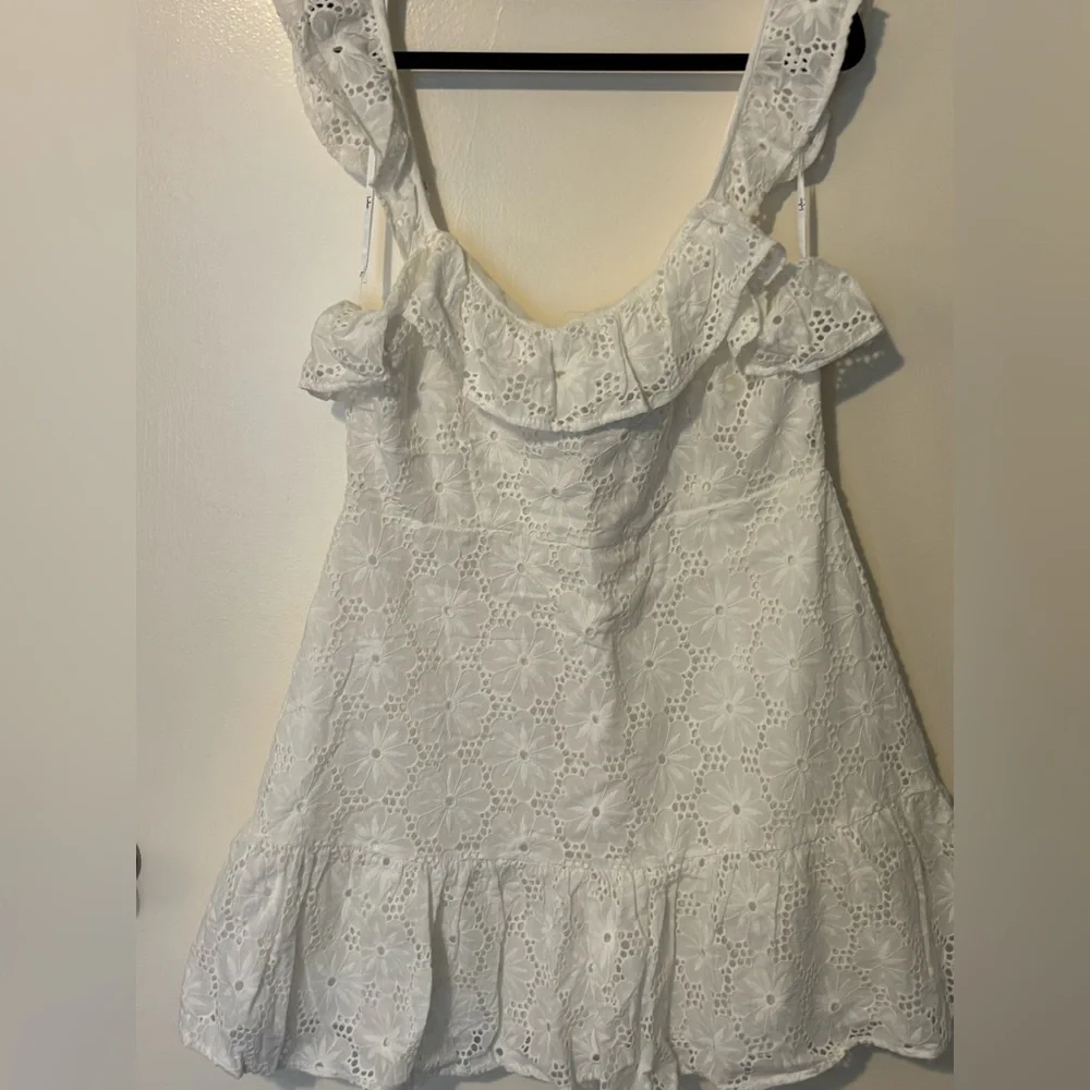 Lulus White Eyelet Ruffle Sundress - Picture 2 of 8